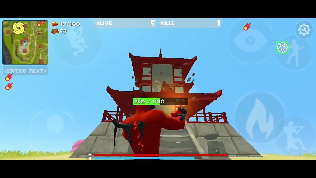 Fire demon event. 4 kills rr gameplay 