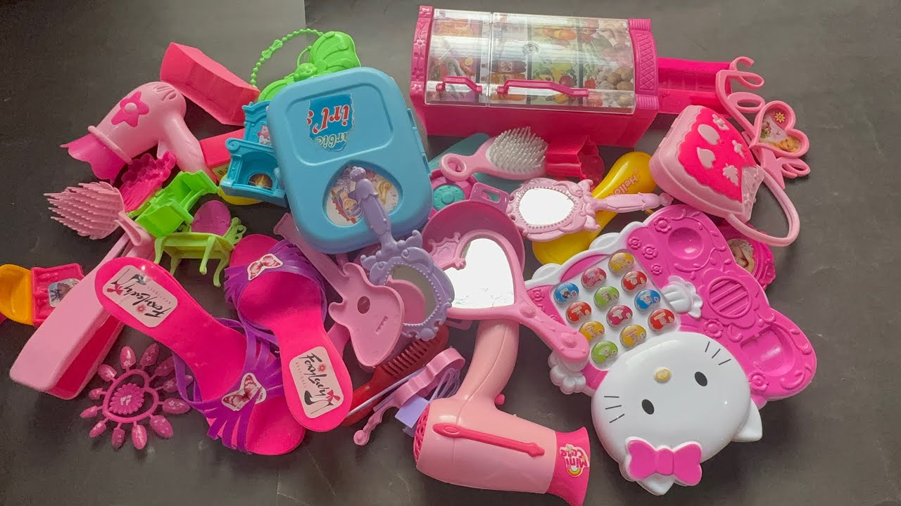 2:25 Minutes Satisfying With Unboxing Hello Kitty Mini Kitchen Set | Cutie Steel Kitchen Set ASMR