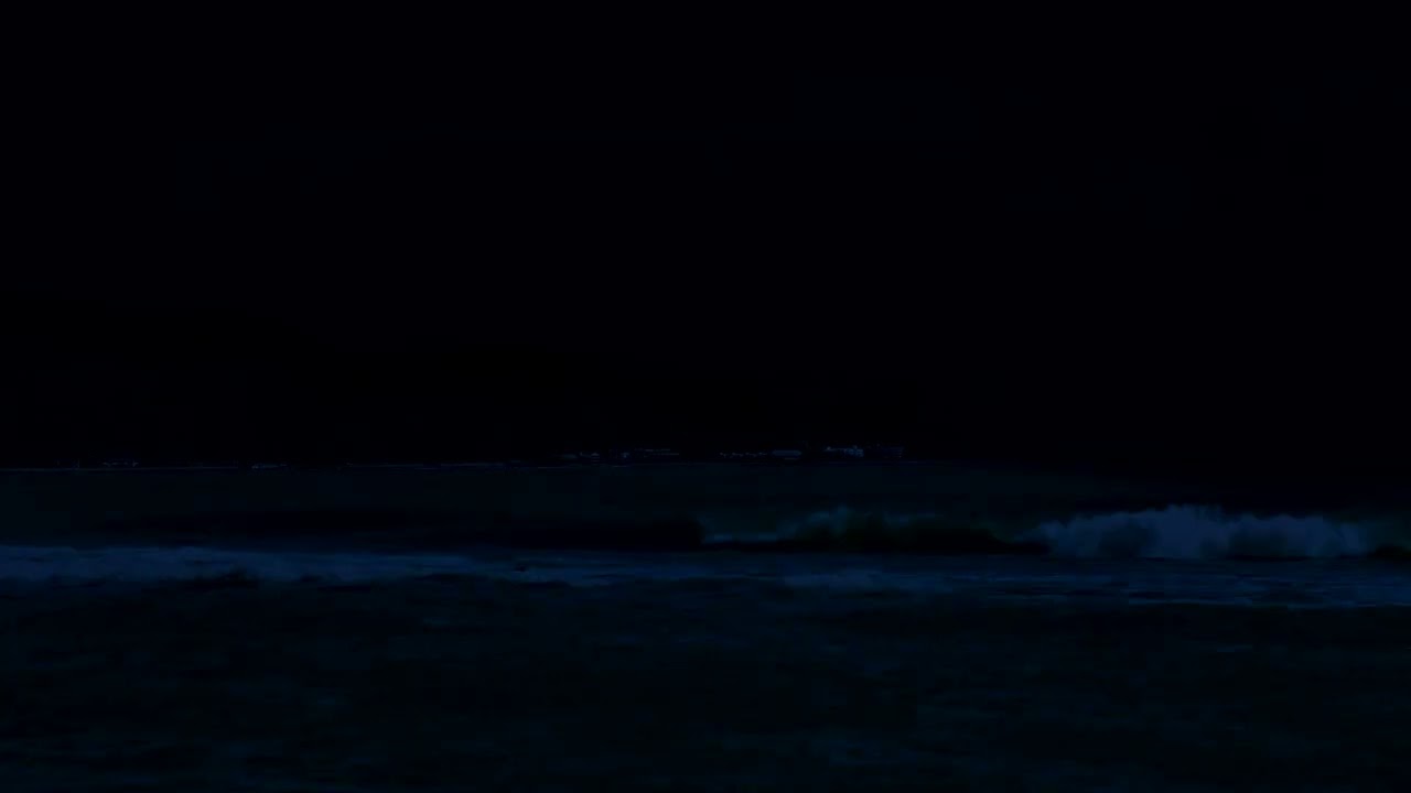 Midnight Ocean Therapy 🌙 Soft Rolling Sea Waves to Relax the Mind and Support Emotional Healing
