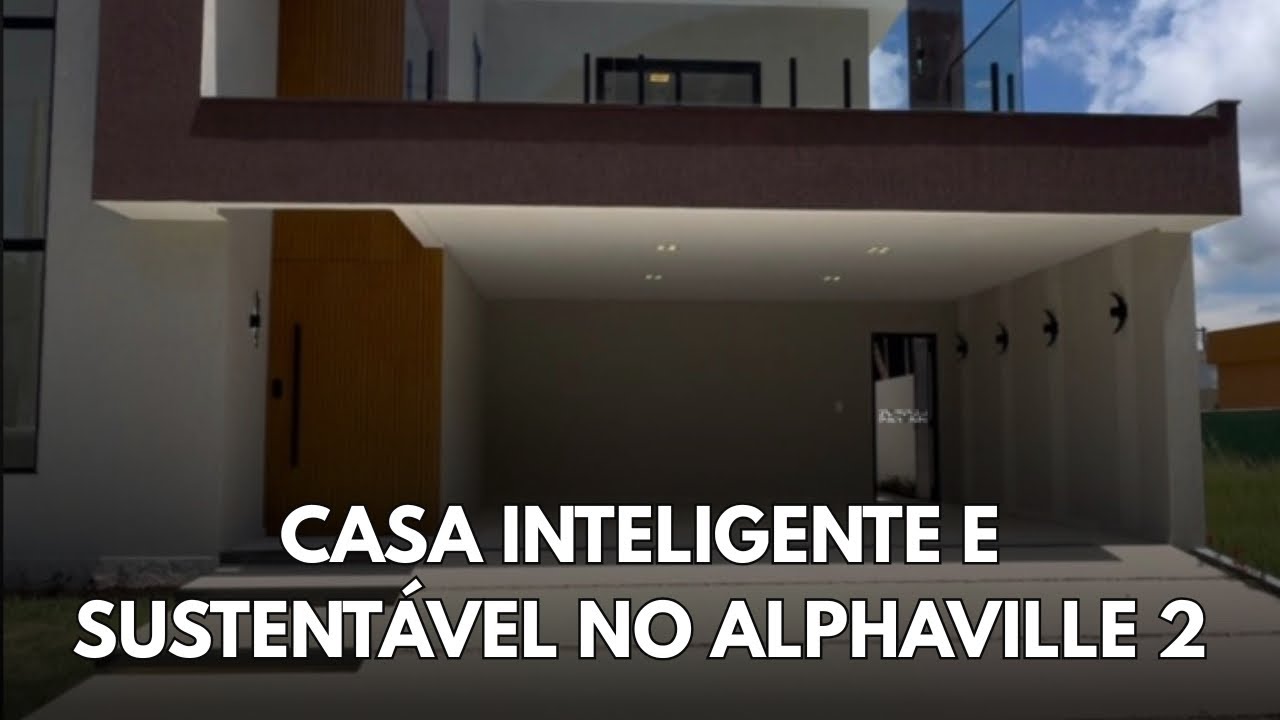 🏡✨ Casa Inteligente e Sustentável no Alphaville 2! Piscina, Energia Solar e Alto Padrão!