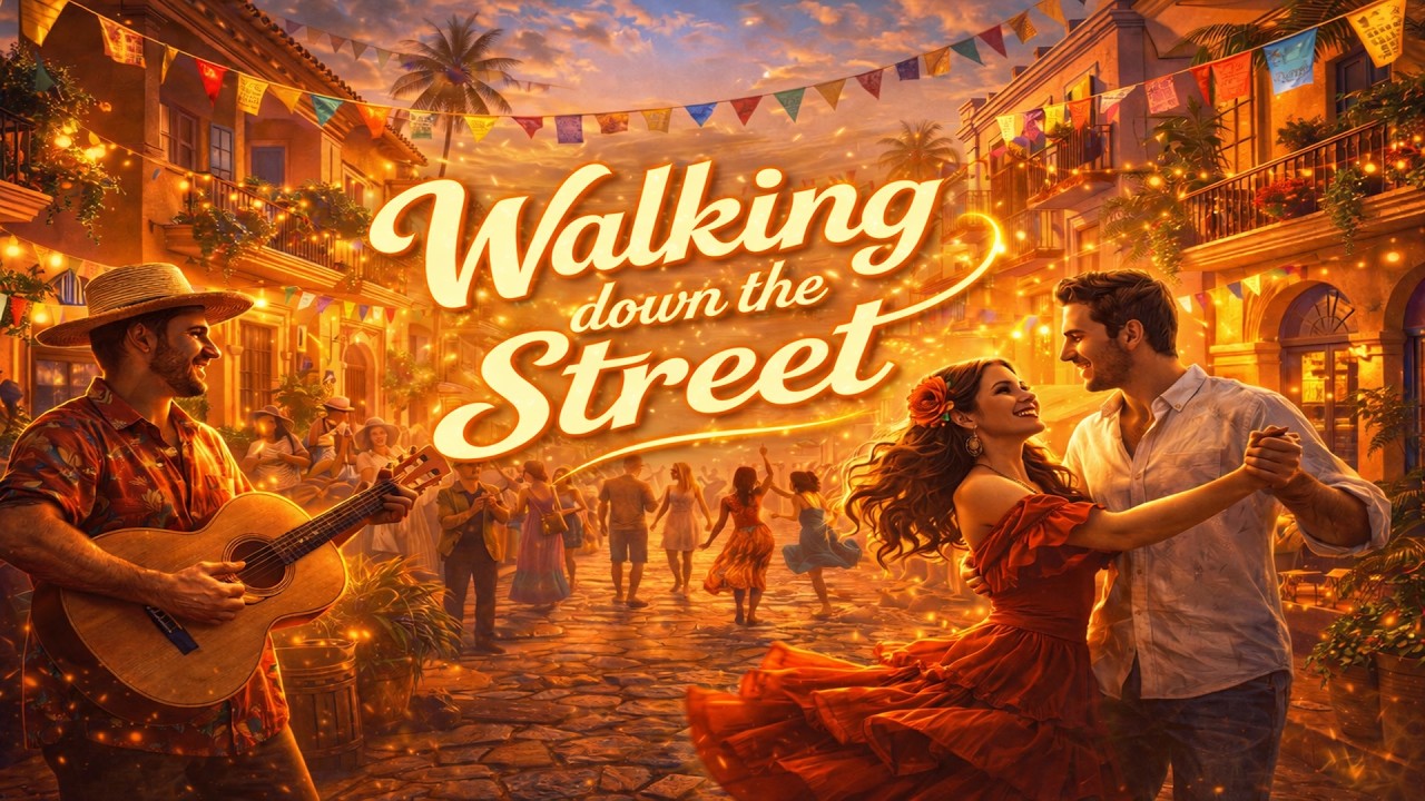 Walking down the street - Calm Music