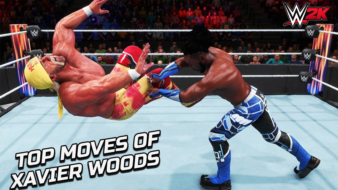 Top Moves Of Xavier Woods in wwe 2k20