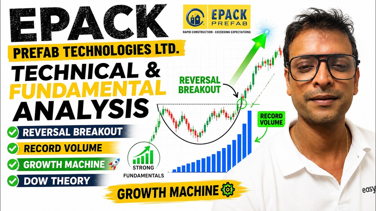 EPACK Prefab Technologies Reversal Breakout with Record Volume Dow Theory & Business Analysis