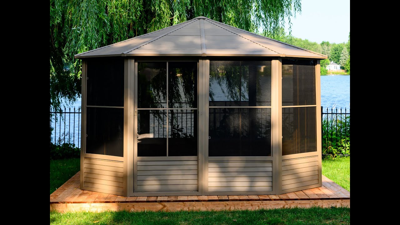 Instructions d'assemblage - Assembly Instructions FLORENCE - Solarium toit d'acier 12x12