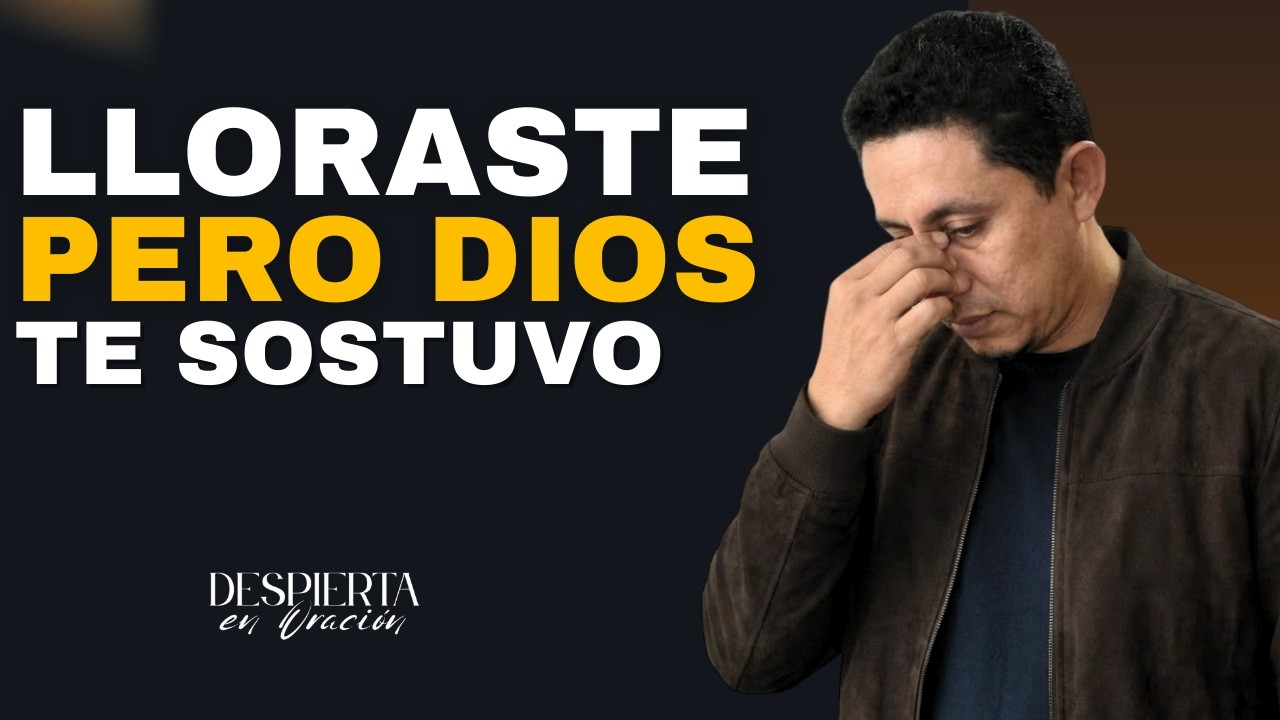 Lloraste solo… pero Dios te sostuvo