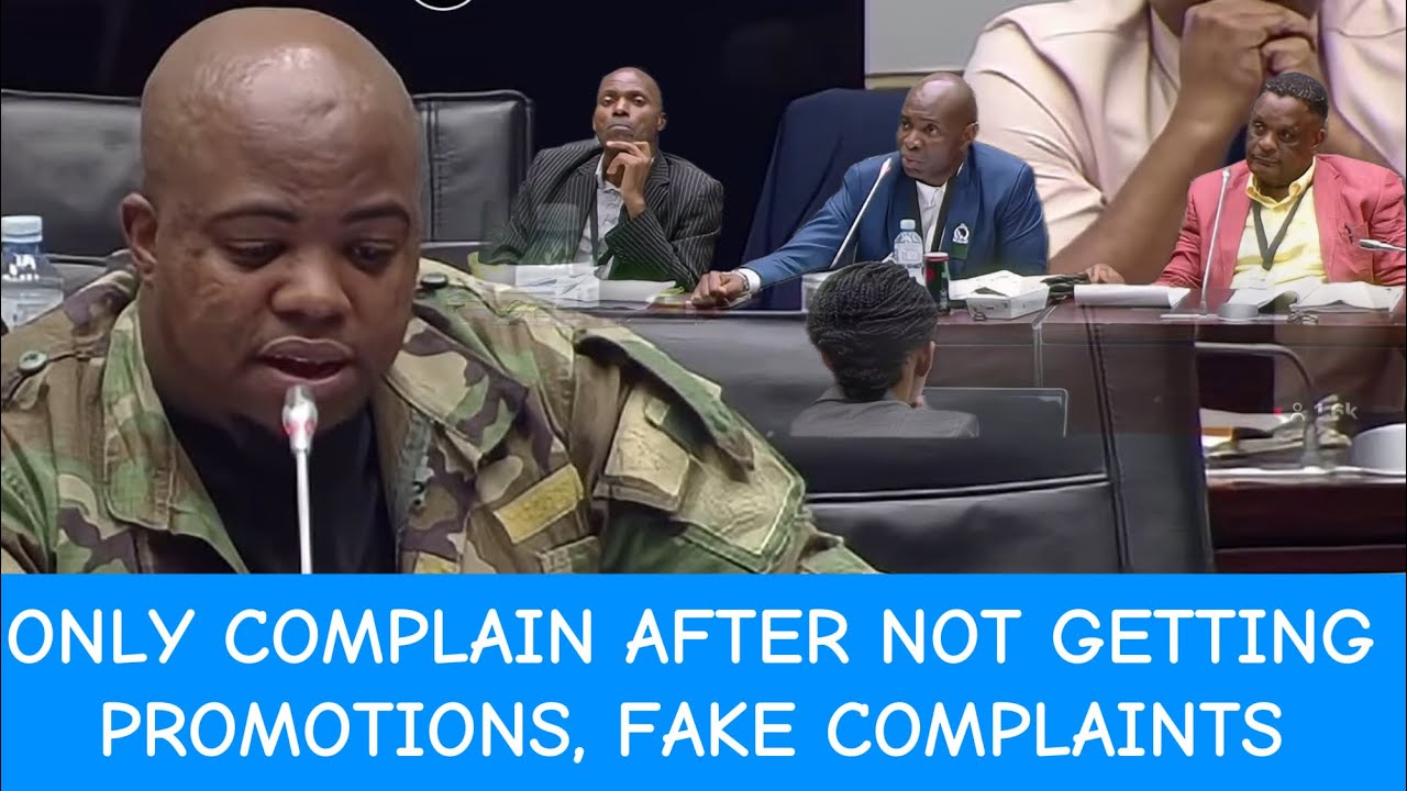 MKP NOMVALO GRILLS SAPS MEMBERS ON HOW USELESS UNIONS AND POPCRU ARE. HAVE TO BEG FOR HELP
