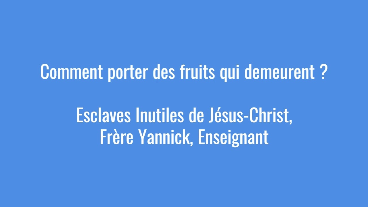 Comment Porter des fruits permanents ?