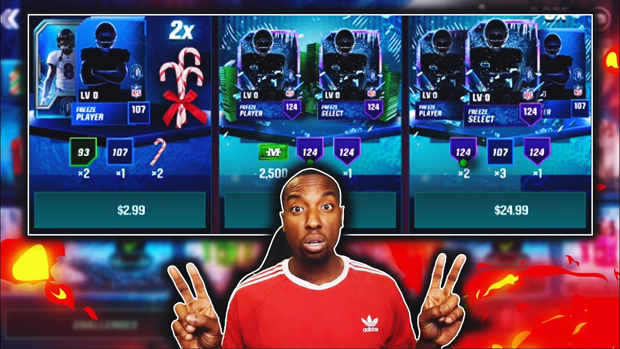 MY FIRST UF ICONIC! MASSIVE ULTIMATE FREEZE PACK OPENING IN MADDEN MOBILE 23!!!