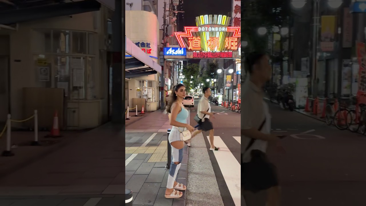 Dotonbori in the heart of Osaka. 