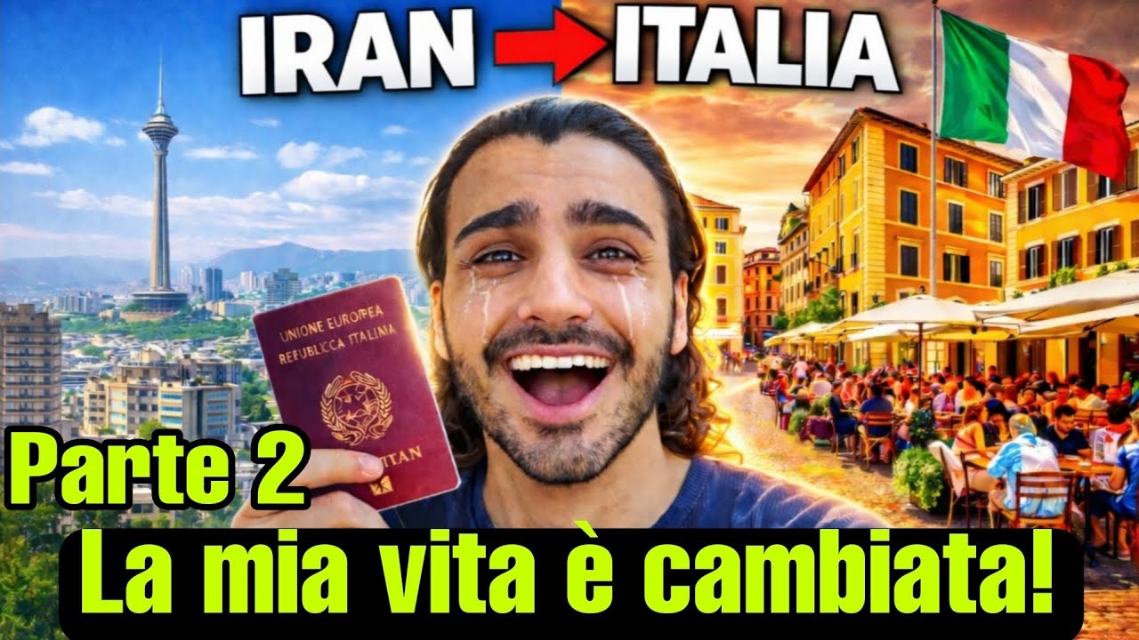 La mia migrazione in italia😍🇮🇹 parte 2| Sono arrivato in italia!🇮🇹🇮🇷