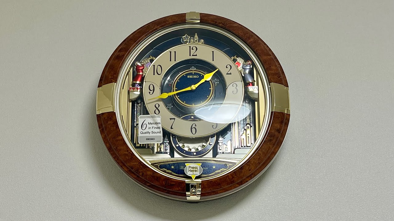 SEIKO Melodies in Motion QXM228B 全曲