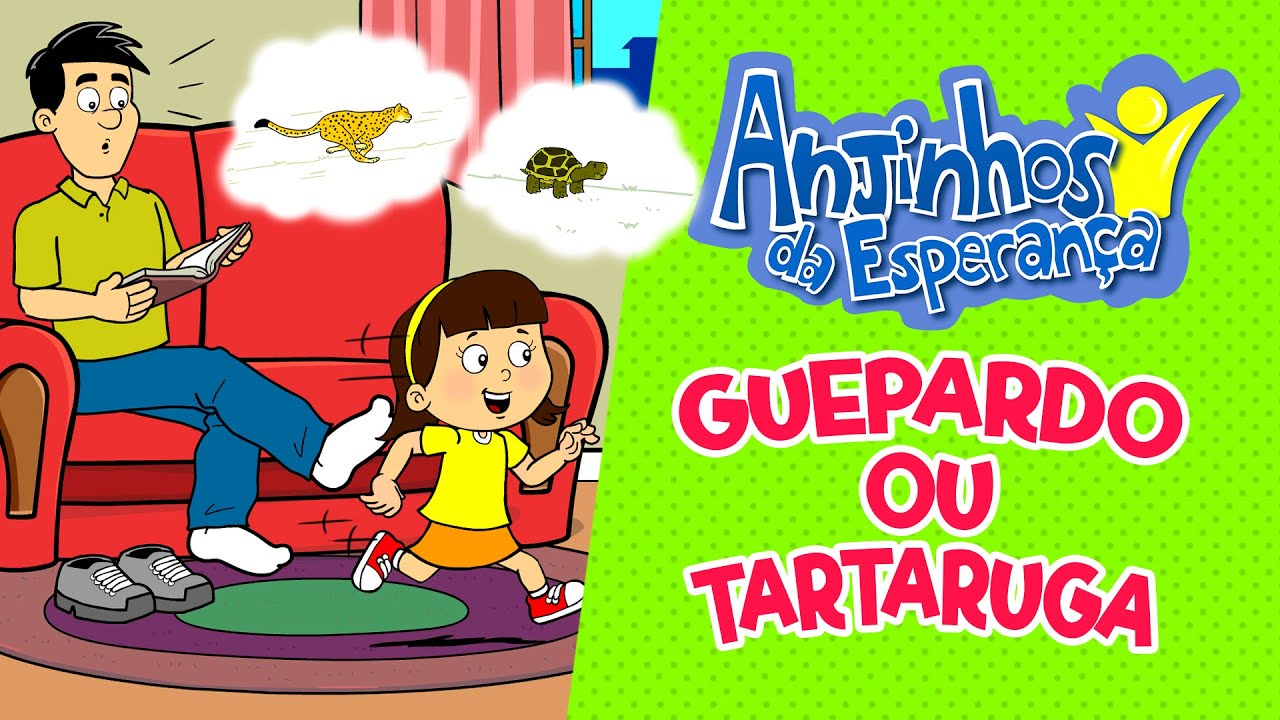Guepardo ou tartaruga - Anjinhos da Esperança