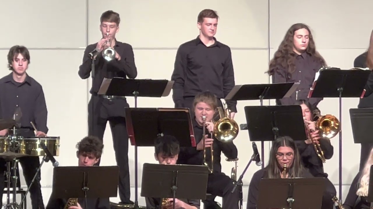 Moore HS Jazz 1 plays Samba Del Gringo by Gordon Goodwin