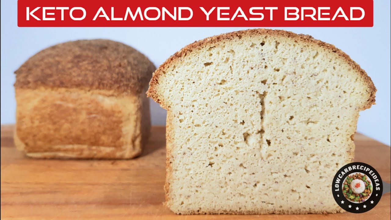 HOW TO MAKE THE BEST KETO ALMOND YEAST BREAD - GRAIN FREE, WHEAT FREE, GLUTEN FREE & SUGAR FREE !