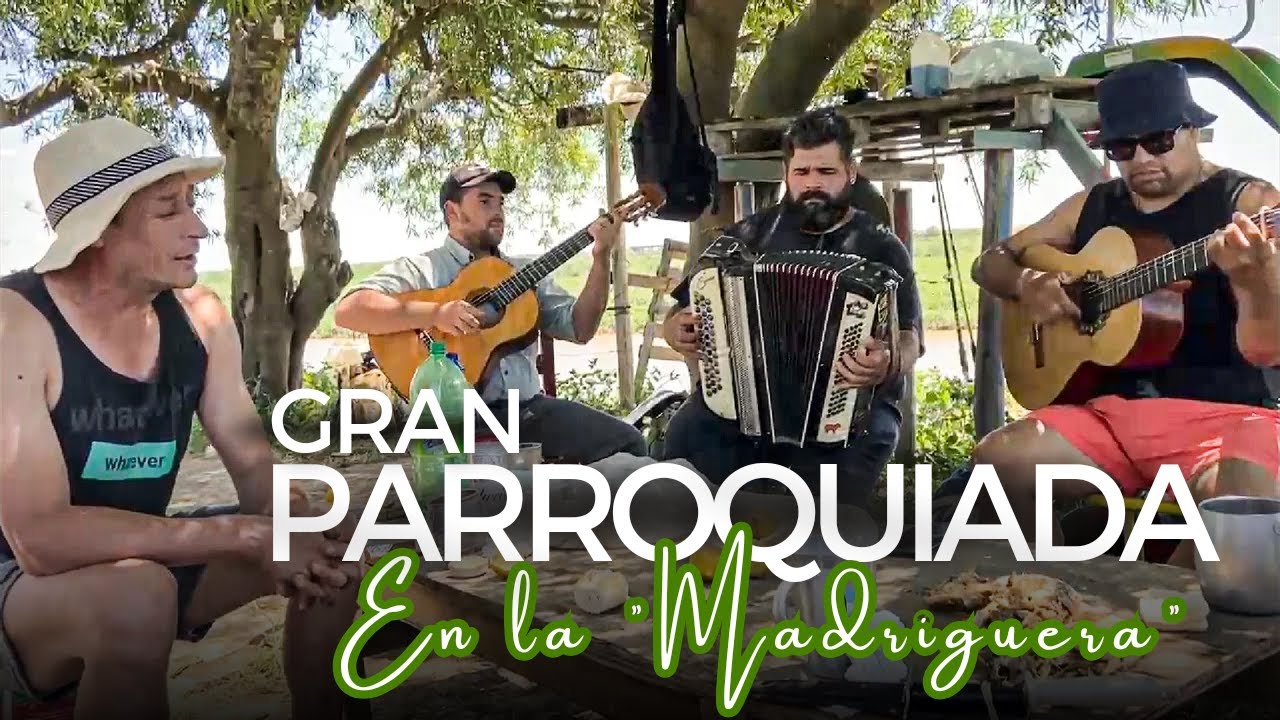 Los Parroquianos del chamamé, parroquiada en las islas de Victoria