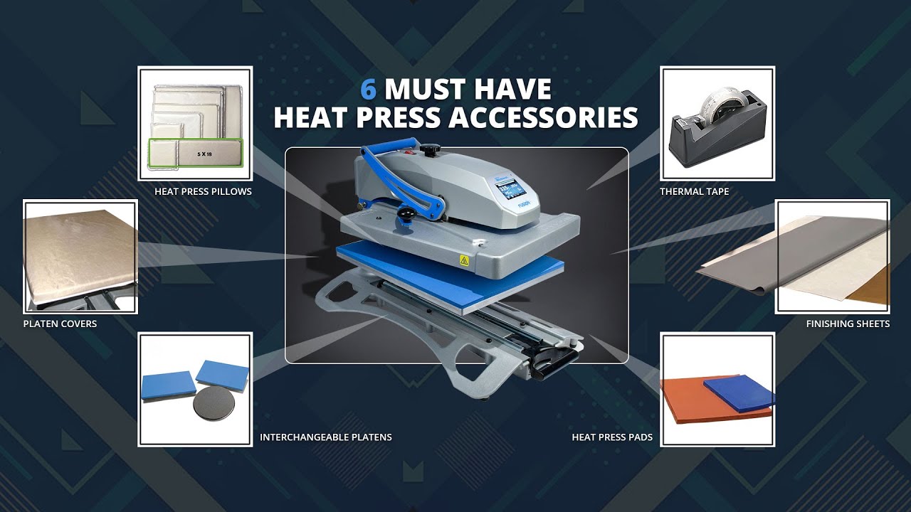 6 Must Have Heat Press Accessories