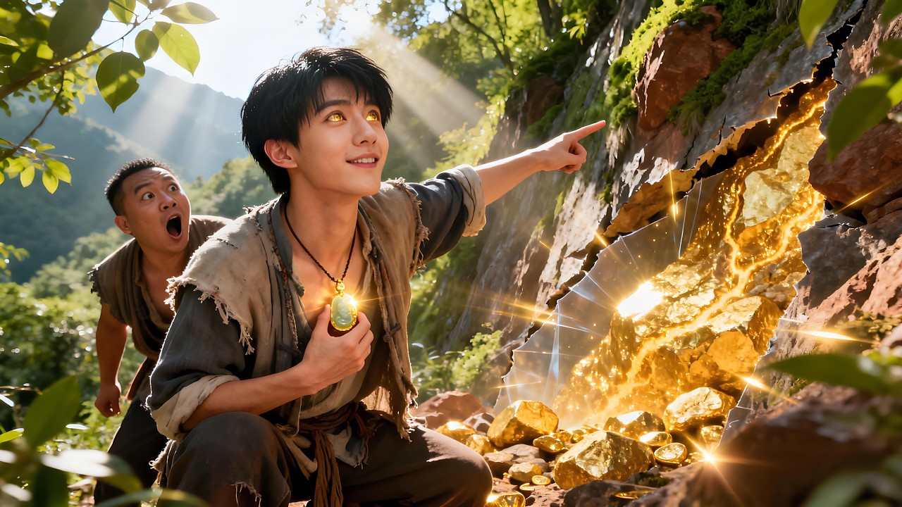 【深山猎王】觉醒祖传透视神眼，山货宝石金矿全是他掌中玩物！#热门短剧