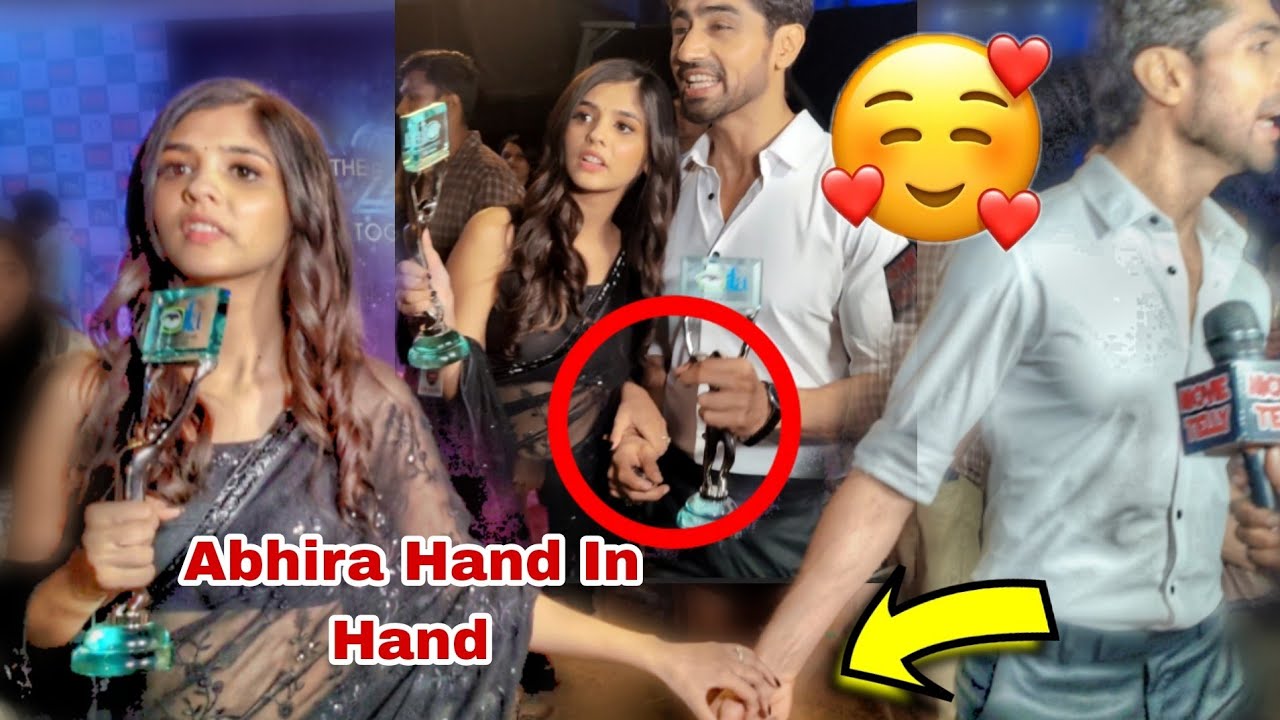 #Abhira Leaves Hand IN Hand From ITA Awards 2022 | Pranali Rathod & Harshad Chopda Together At ITA