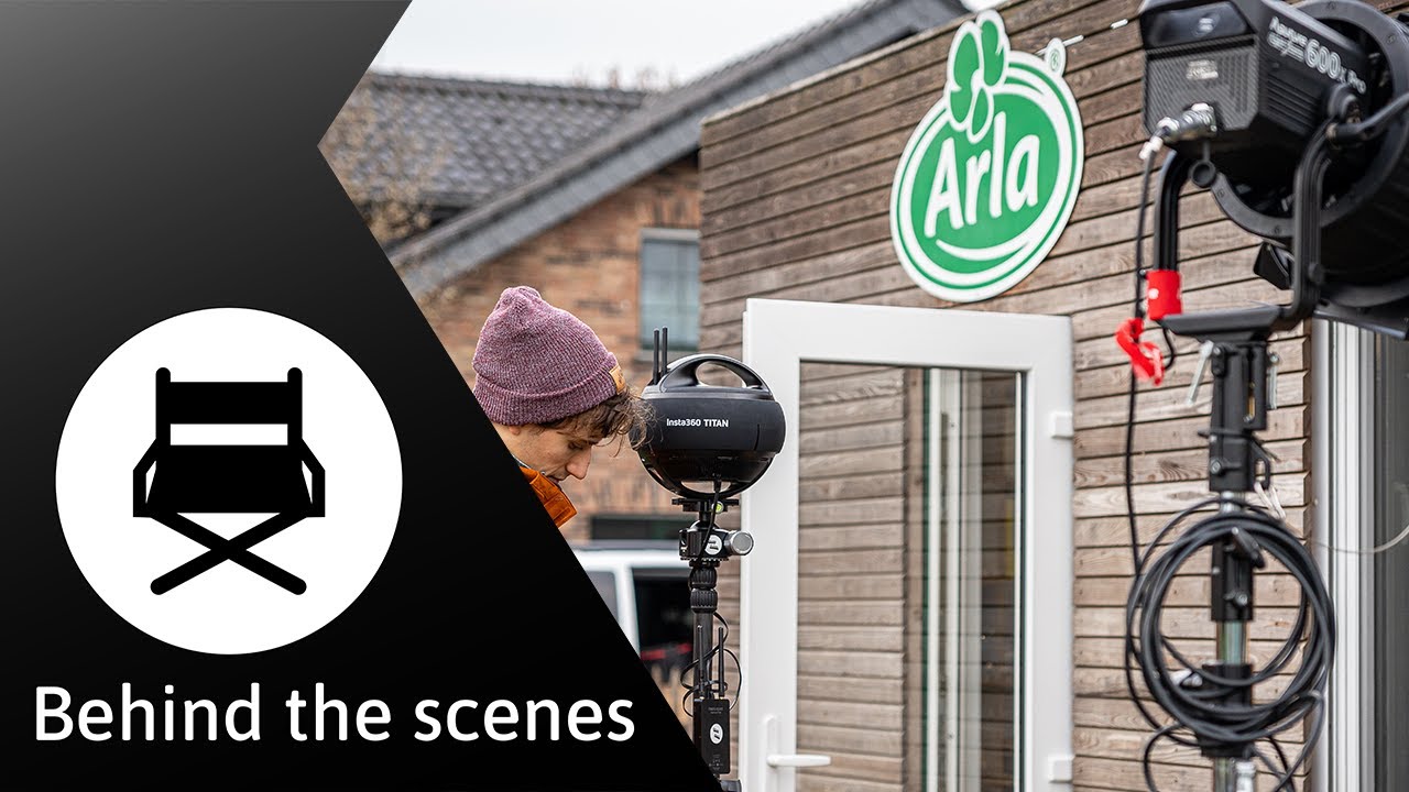 So entsteht ein 360° VR Messefilm | Behind the Scenes bei Arla Foods