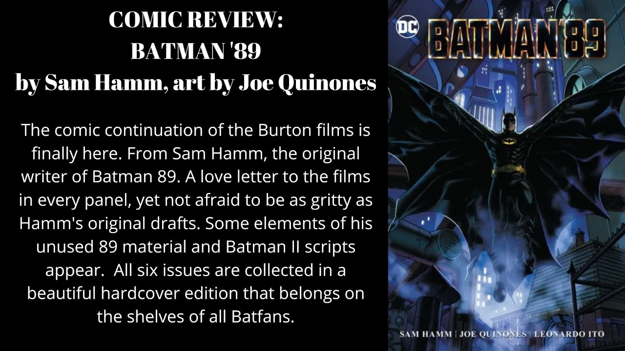 Batman '89 Collected Hardcover Comic Review