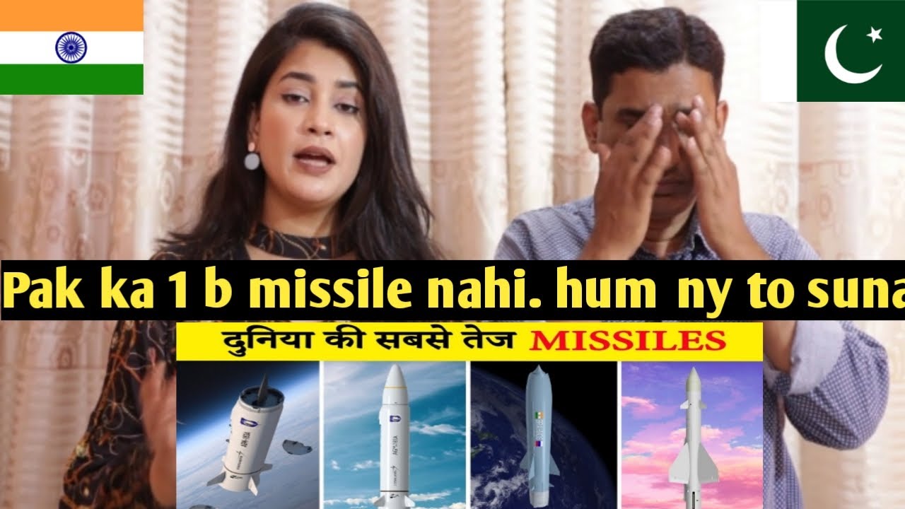 Pak Reacts to Missiles जो Sound के स्पीड से भी | 12 Most Powerful and Fastest Missiles in the World