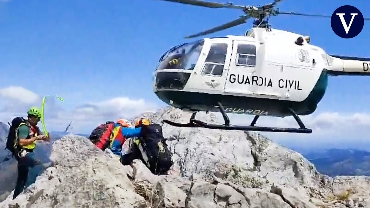 La Guardia Civil rescata a un monta&ntilde;ero en el pico Espig&uuml;ete en Palencia