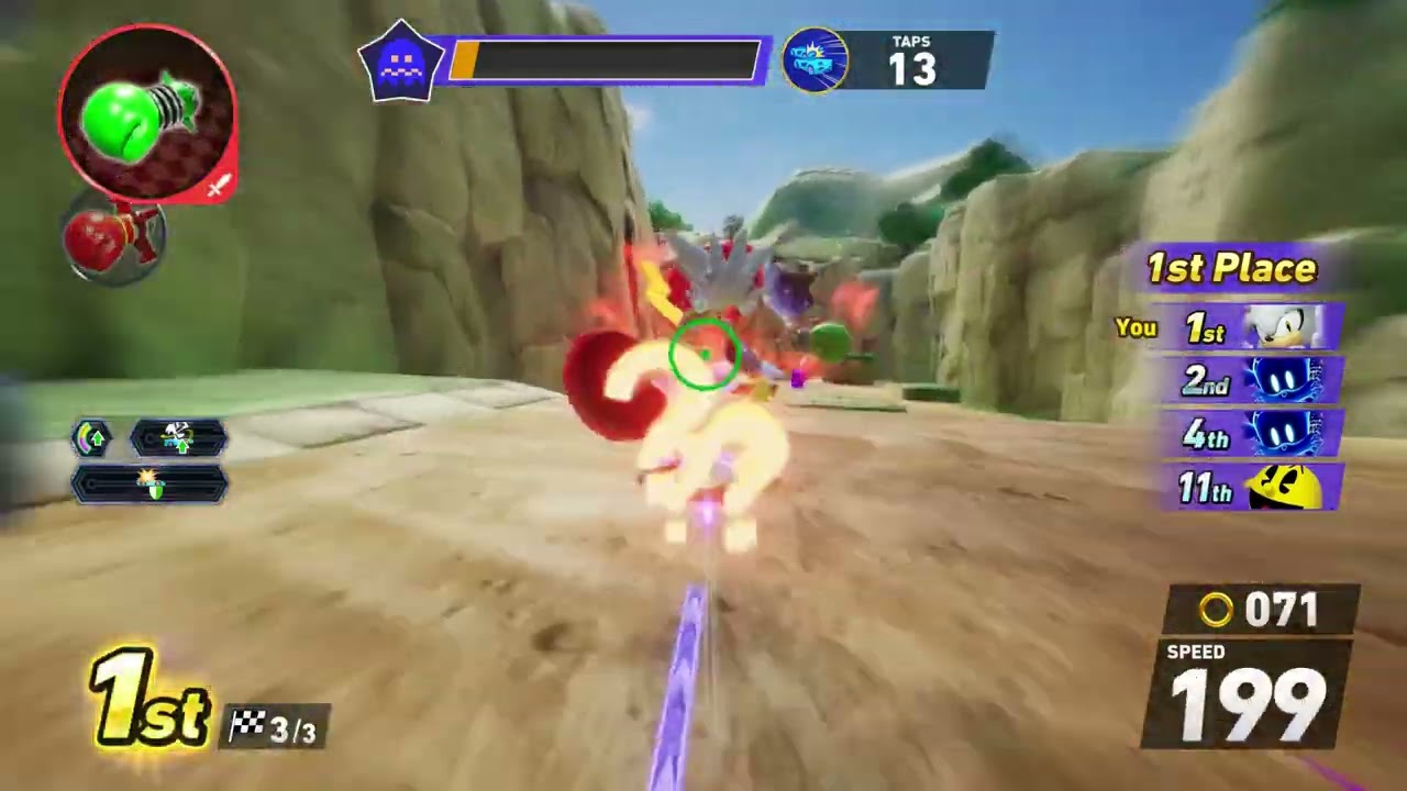 Sonic Racing Crossworlds: Pac-Man Festival Race #9 (Pac Village & Maze) [1080 HD]