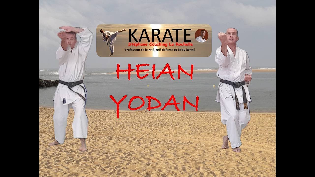 HEIAN YODAN : kata shotokan à connaître pour le 1er Dan