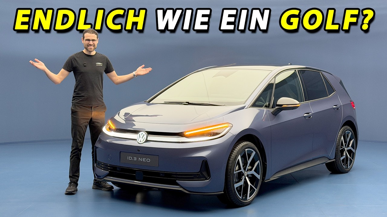 JA, sie h&ouml;ren wieder zu!  🙌 Neuer VW ID3 Neo PREMIERE (2027 Facelift)