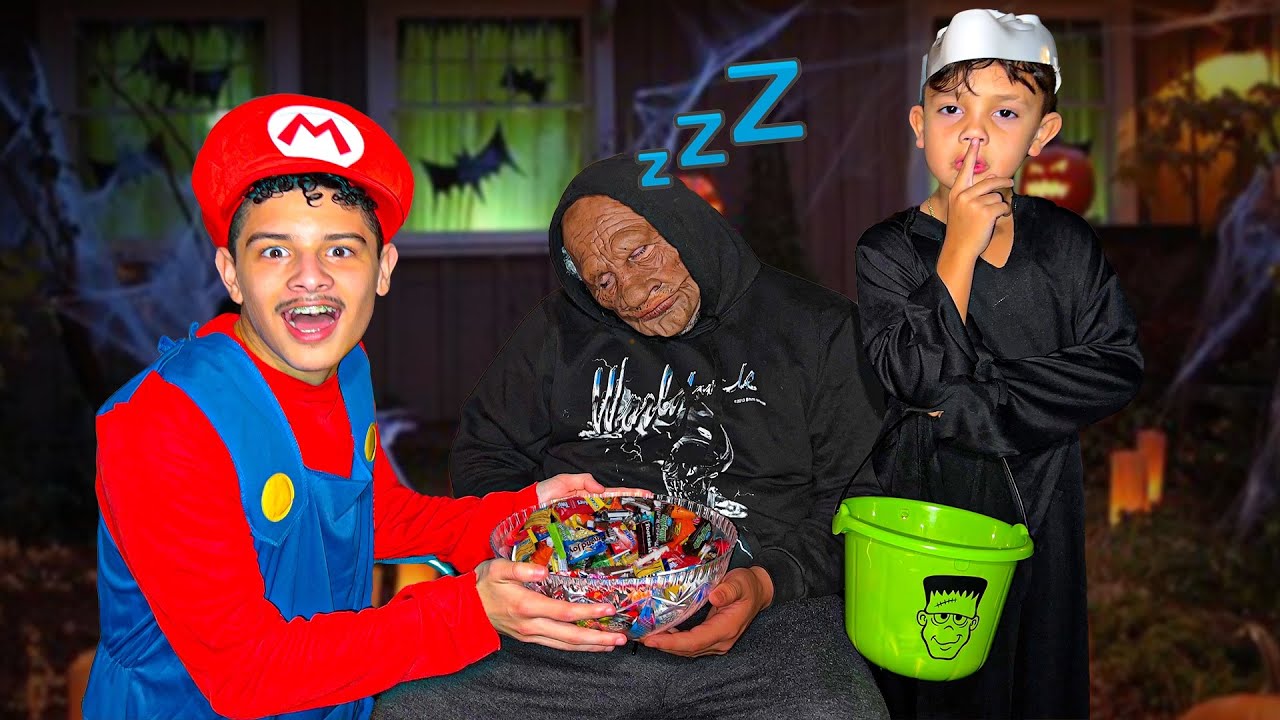 K!ds STEAL Halloween CANDY, They Instantly Regrets It...