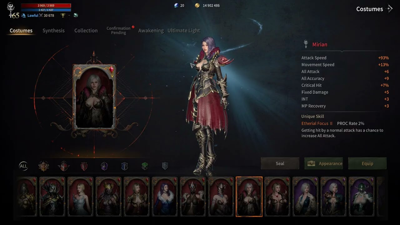 ROM  Golden Age on CROSS | Eternal Legendary Costume | Brilliant Rune Elemental Selection Chest |