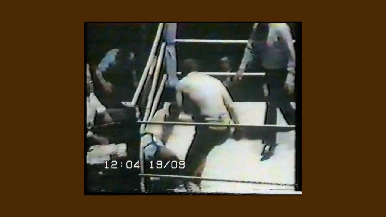 Lenny Mclean Versus Roy Shaw Unlicensed Boxing Second Fight