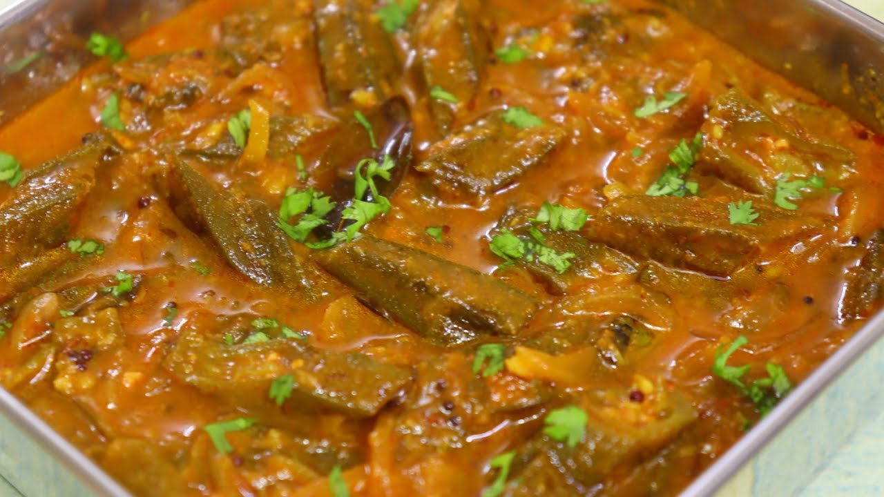 Simple and Tasty Lady finger Masala | Bhindi Gravy Recipe | Okra Masala Recipe | Bhindi Curry Recipe