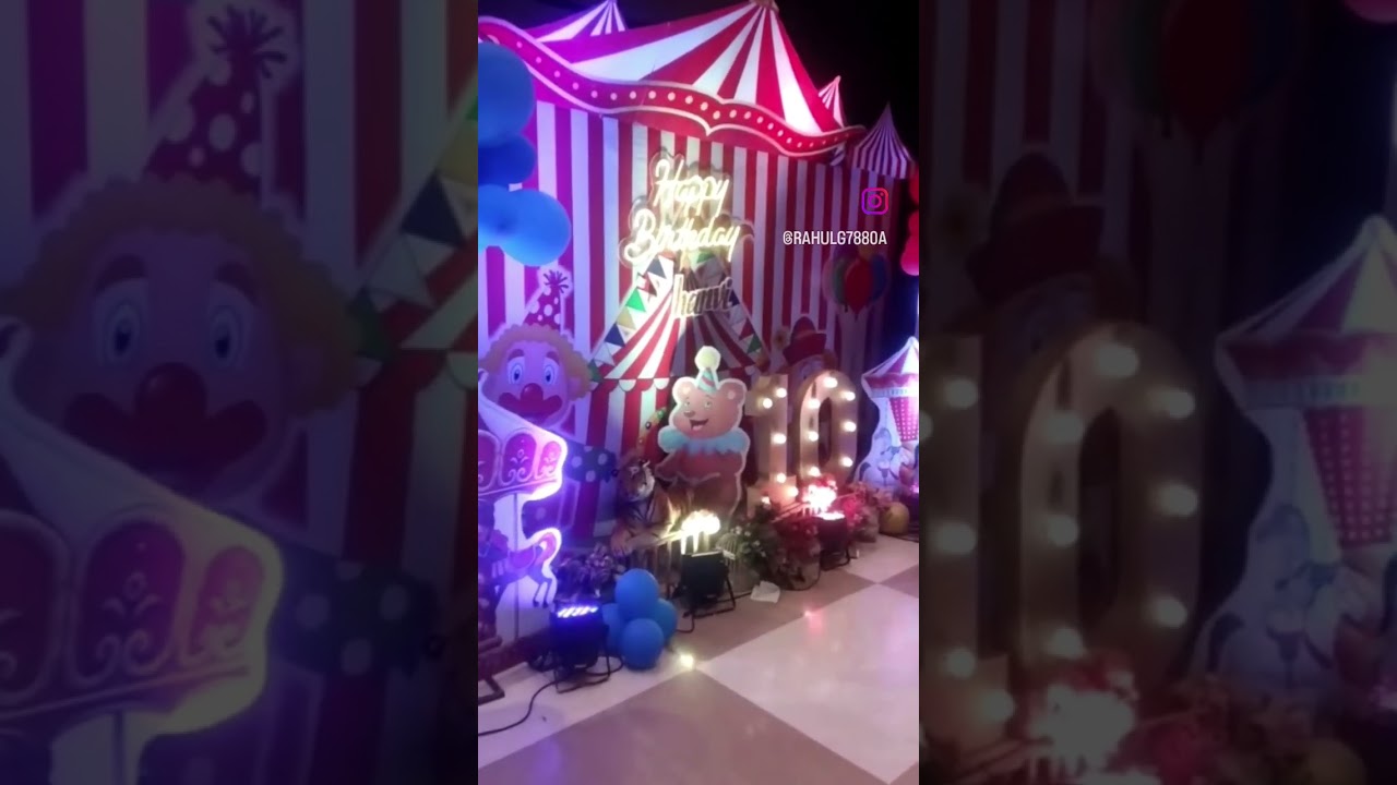 CARNIVAL THEME DECORATION