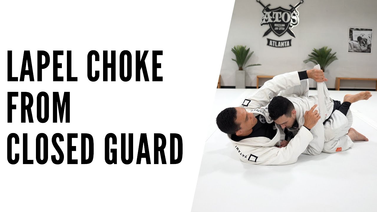 LAPEL CHOKE from Closed Guard