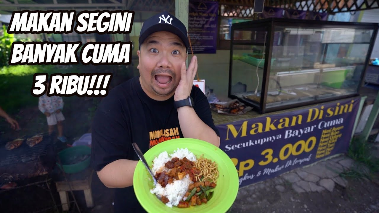 WOW!! MAKAN 3 RIBU BISA DAPAT SEBANYAK INI! INI BARU INCERAN BANYAK ORANG!
