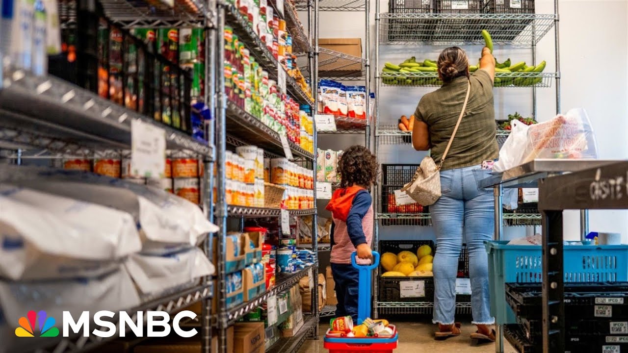 ‘My first time at a food bank’: Millions set to lose food benefits if government shutdown drags on