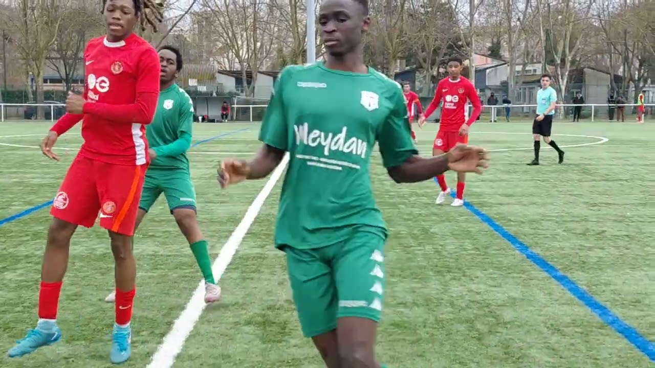 Championnat U18 R1 St Ouen l'aumône vs Linas partie 2 / 1-0
