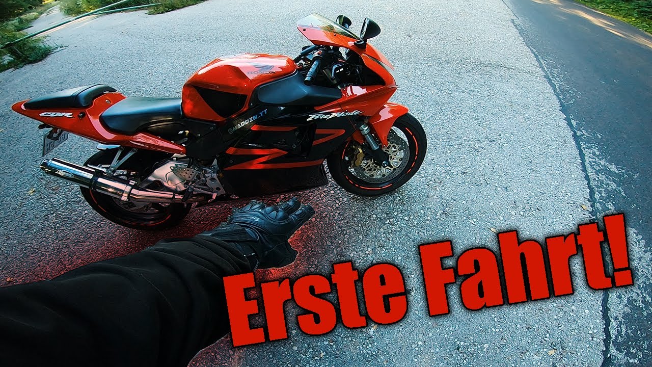 ERSTE Fahrt! ❤ Honda CBR954RR SC50 FIREBLADE 💥 Fazit zum Kauf! (4K) #cbr954rr #austria #schub