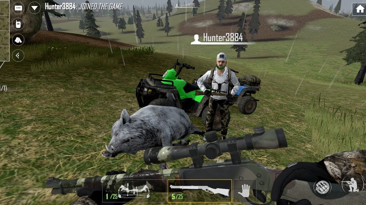 Hunting every animal on rainy map!(American Marksman).