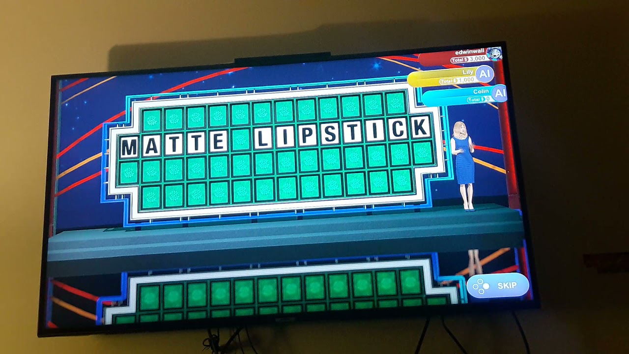 Wheel of Fortune Switch gameplay part 1
