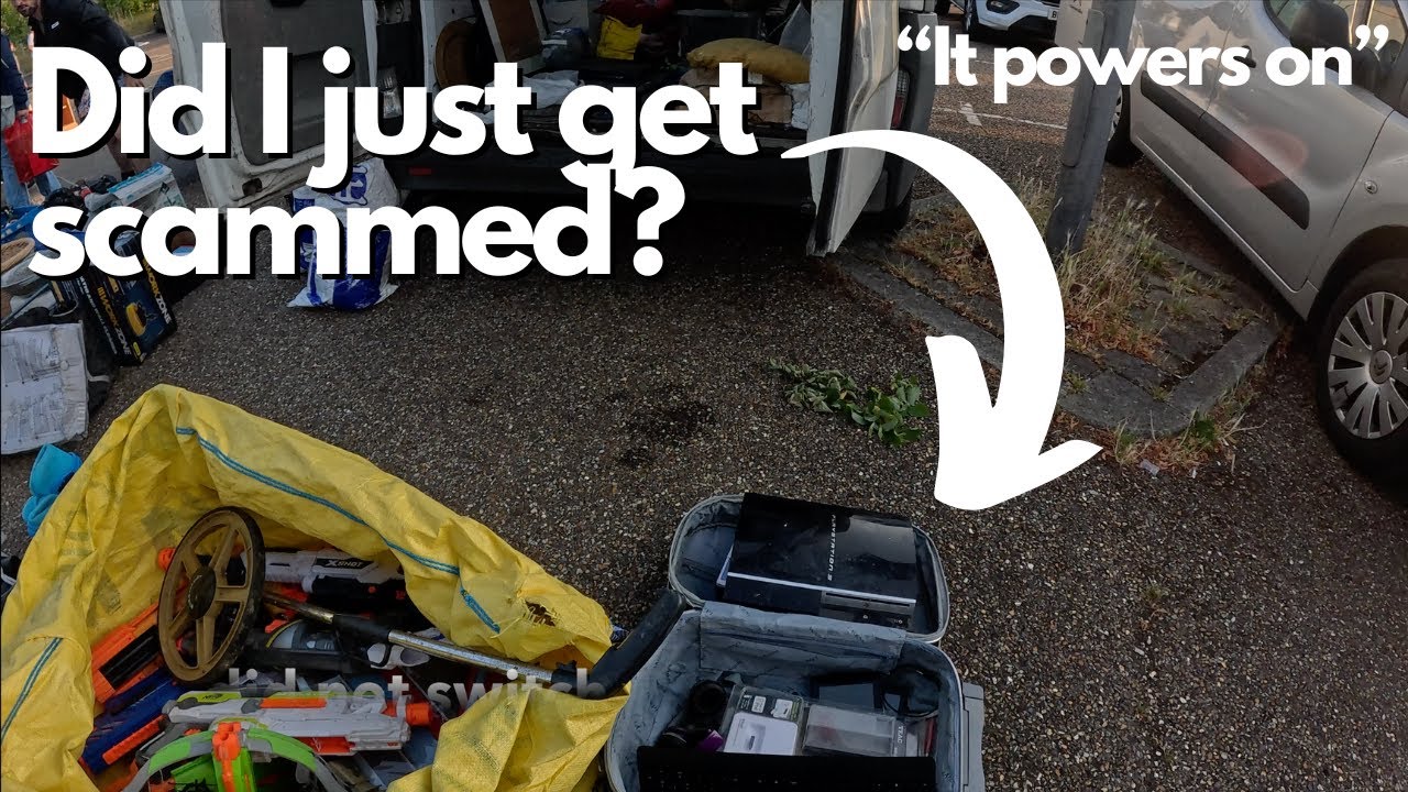We are back to boot sales! Did I get scammed buying this Playstation 3? - eBay Reseller