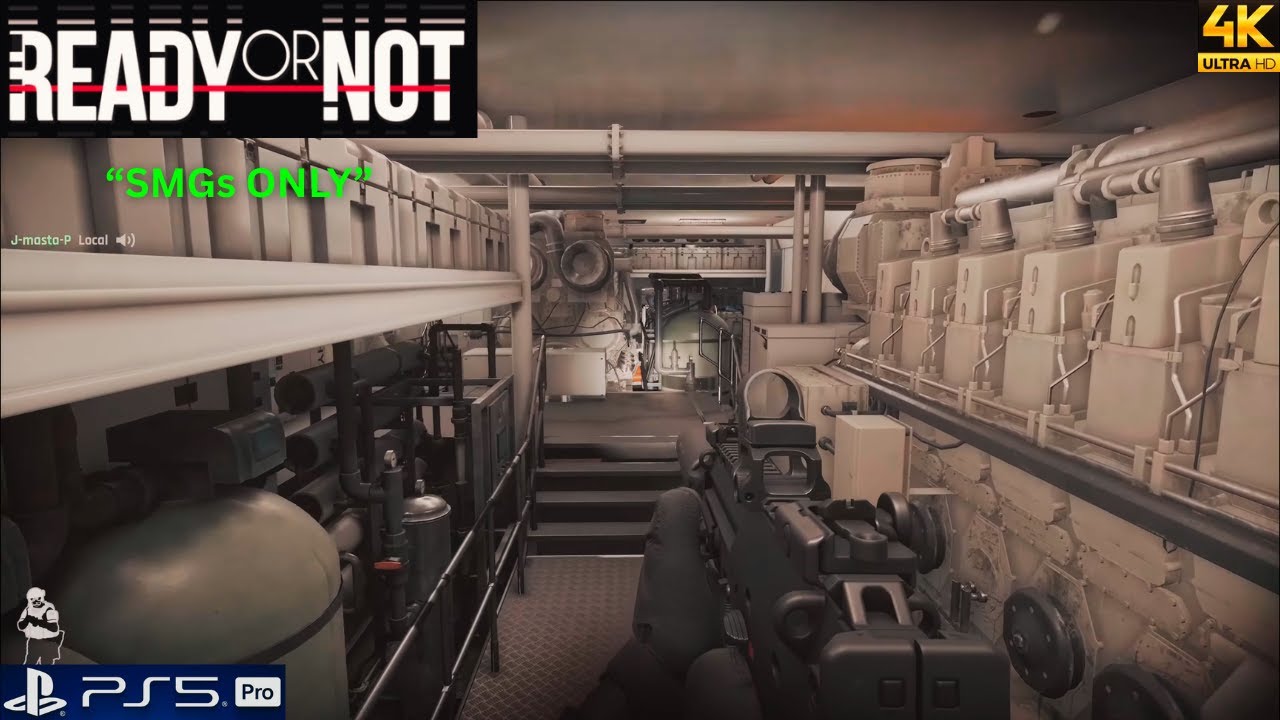 Ready or Not | Mirage at Sea [SMGs ONLY] | 2-Man Operation feat.(J my D 69) | PS5 Pro