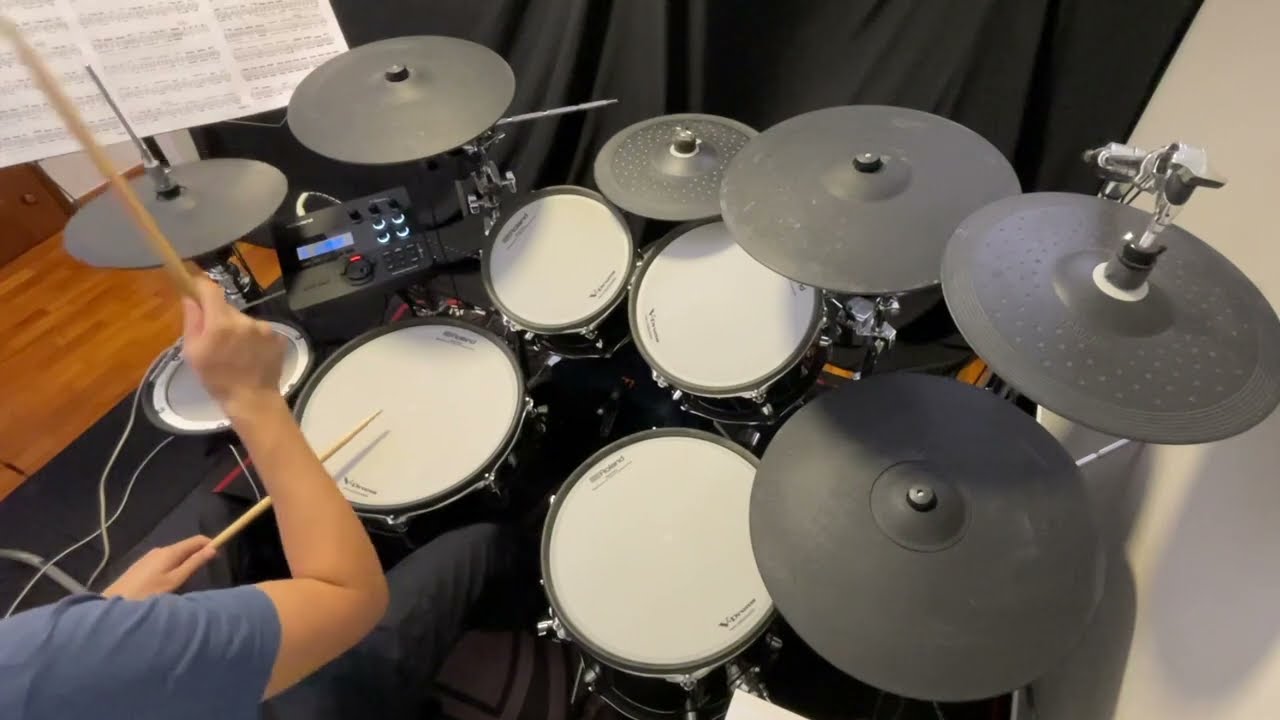 和散那 Drum Cover //讚美之泉// （簡短版） 詩歌系列457