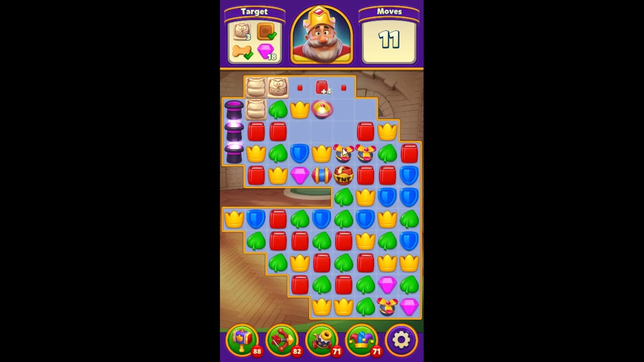 Royal Match Level 1789 - NO BOOSTERS GAMEPLAY 👑 | SKILLGAMING ✔️