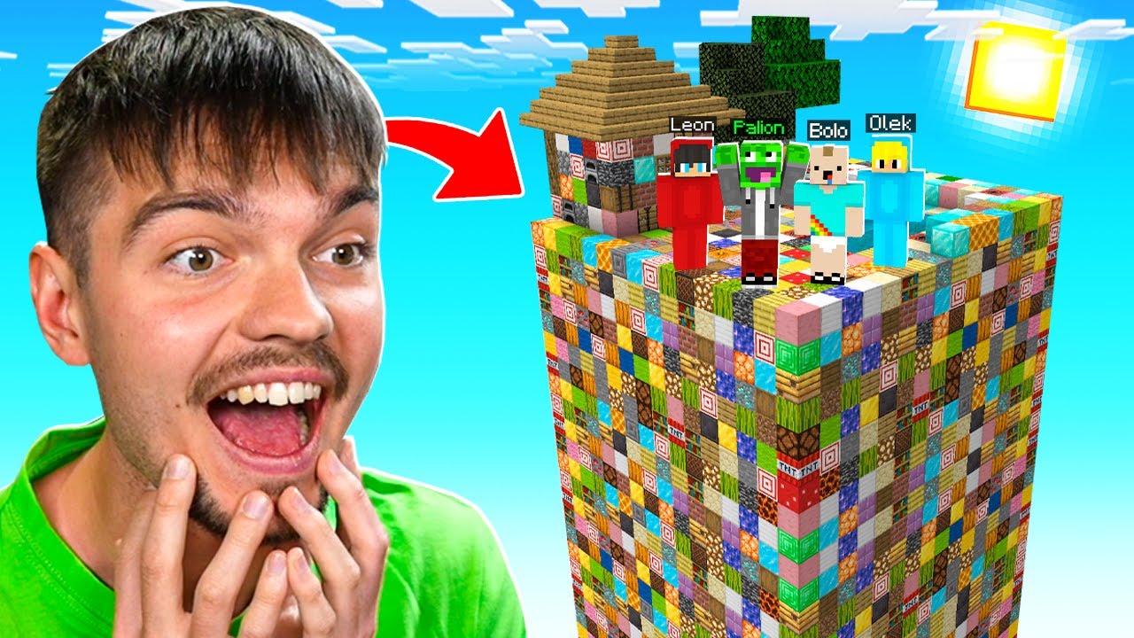 MINECRAFT ale CAŁY JEDEN CHUNK LOSUJE SIĘ co 10 sekund!