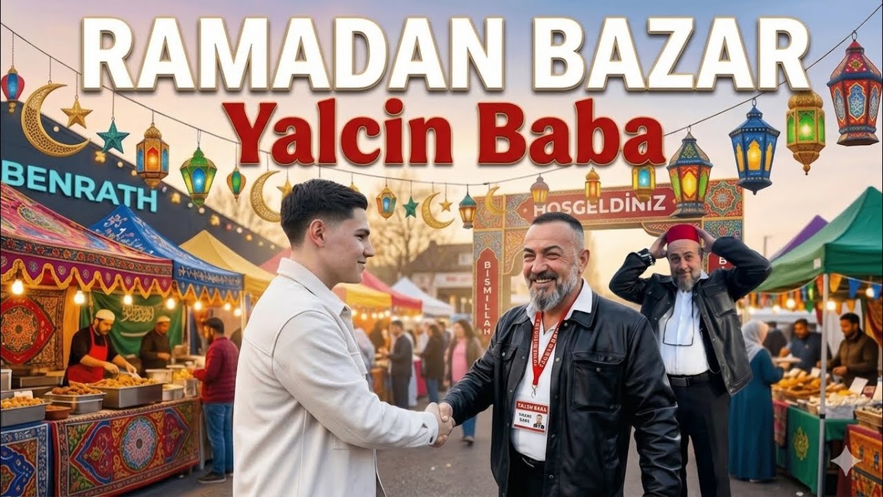 RAMADAN BAZAR mit Yalcin Baba! 🤩🎁🔥