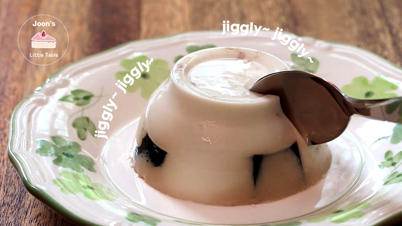 Кофейное желе Panna Cotta (без выпечки, без яиц)