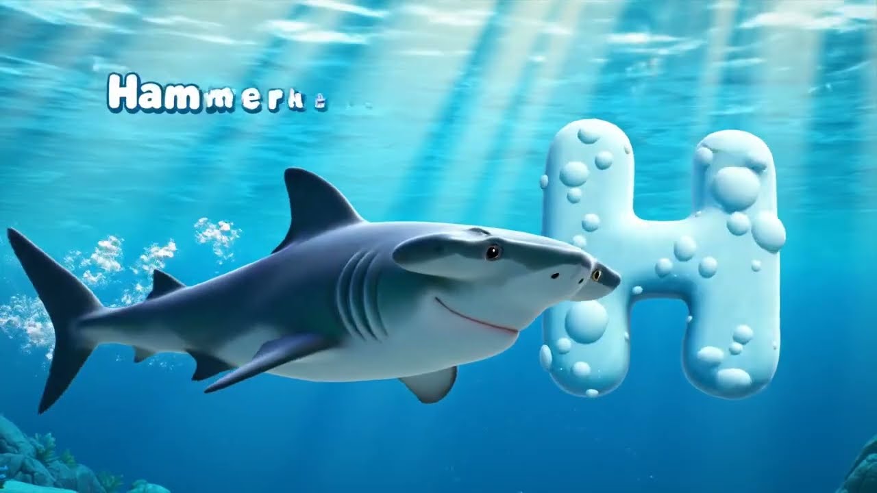 ABC Fish Animals 🐠🎶 | Alphabet Song Under the Sea | Kids Learning Music