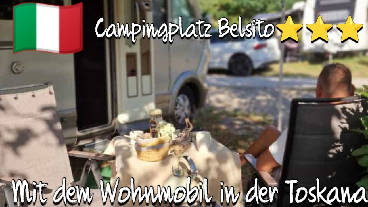 Wohnmobil Stellplatzcheck: 🇮🇹Italien Campingplatz Belsito bei Montecatini Terme